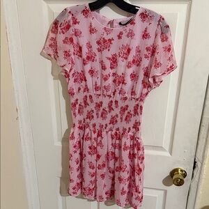 Zara Pink Floral women’s Dress